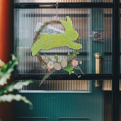 Reusable easter hanging - hanging, wreath