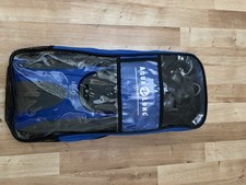 New Aqualung Adjustable Heel Scuba Snorkelling Fins Flippers Size  L & Bag