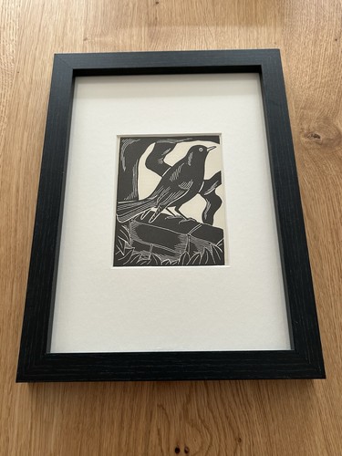 Blackbird framed - ‘blackbird’-,