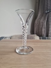 Antique Glass Airtwist Wine