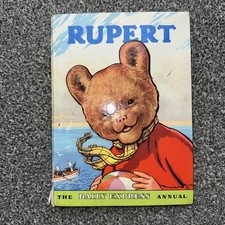 RUPERT ANNUAL 1959.....ORIGINAL.....NEATLY INSCRIBED NOT CLIPPED...Good cond