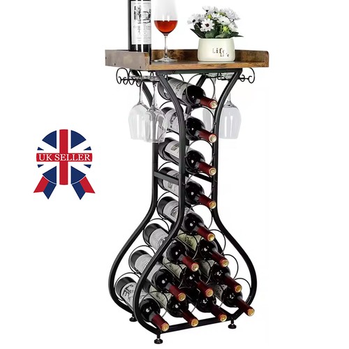 Wine rack free standing wooden - free,