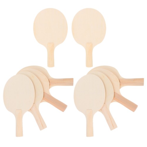 10pcs diy wooden ping pong - diy,