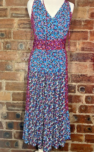 Jigsaw blue purple ditsy - jigsaw,