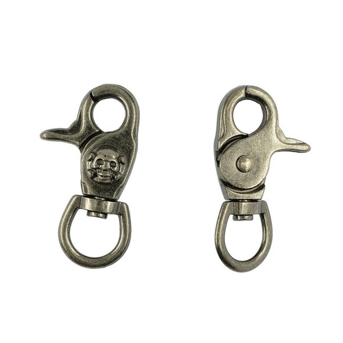 2pcs skull swivel hook bag - 2pcs,