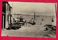 The Harbour, Emsworth, Hampshire. RPPC. Vintage postcard. Ref HA62