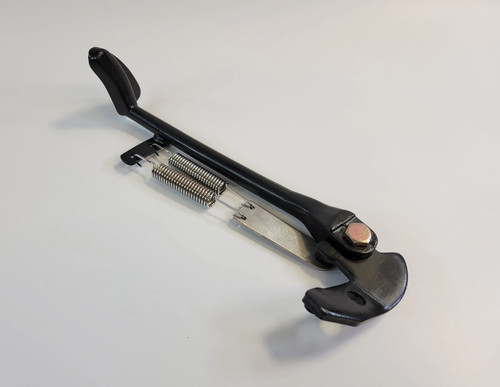 Moto guzzi side - moto, stand