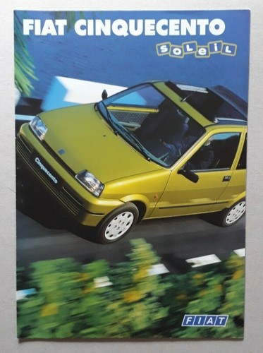 Fiat cinquecento soleil - cinquecento,