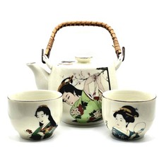 Kutani Ware Japanese Tea Set