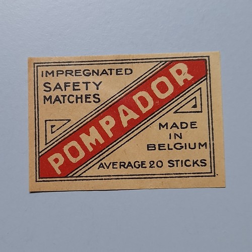 Vintage matchbox label - matchbox,