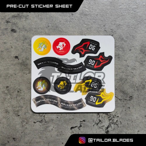 Precut redesigned sticker - precut,