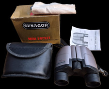 Binoculars Sunagor 12x21 Magnification Used Plus Other Items Some Brand New.