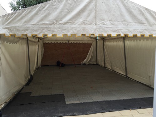 Marquee 3x13 metres clear - ,