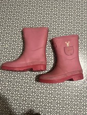Joules Girls Wellies - Pink -