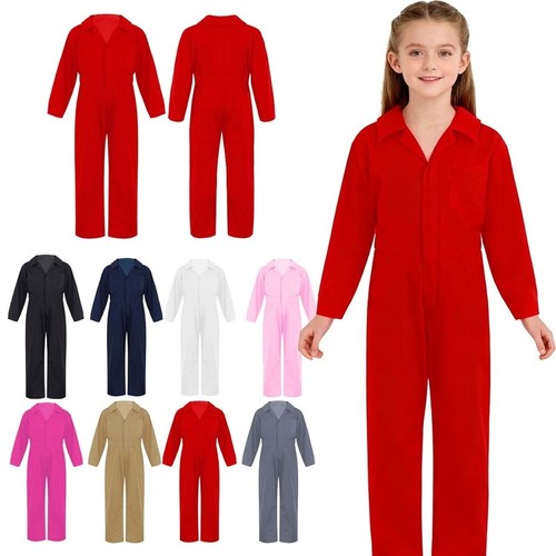 Boy girl mechanic coverall - boy,