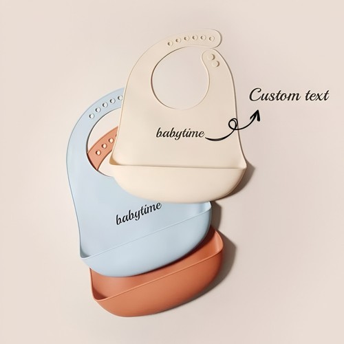 Waterproof adult silicone bib - waterproof,
