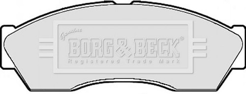 Borg beck bbp2118 brake pad - bbp2118,