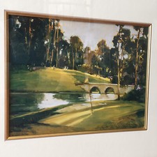 Golf Course Art Picture Print