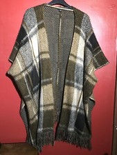 ATMOSPHERE BRUSHED SHAWL CAPE