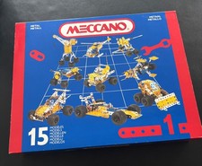 MECCANO SET 1   15 Models age