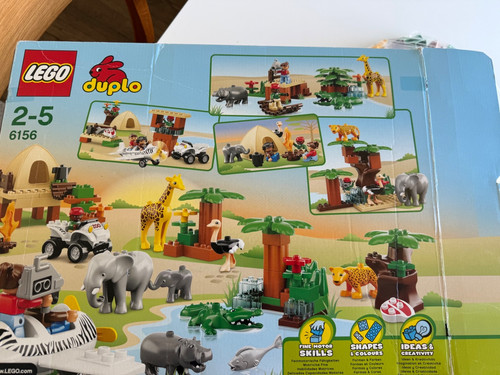 Lego duplo safari set - safari, 6156