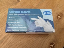 Cotton Gloves - 20 pcs 10 Pairs