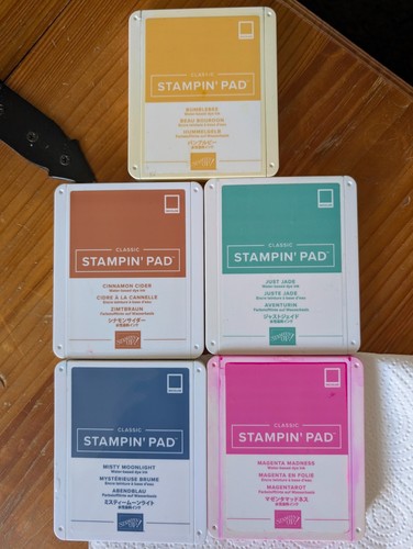 Used stampin 2020 - 2020-2022, in