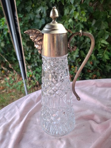 Vintage silver plated cut - silver,