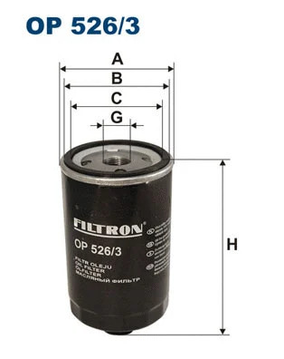 Oil filter fits golf mk - filter, fits: