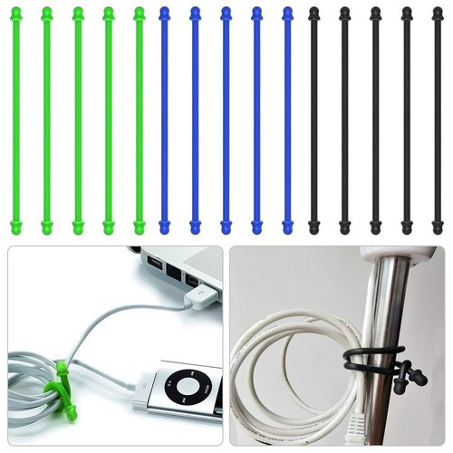 Reusable rubber twist ties - twist,