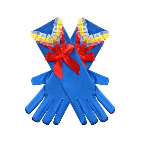 Princess frozen blue gloves - frozen,