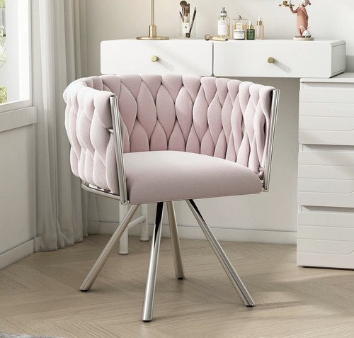 Rose range velvet dining chair - rose,