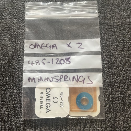 Genuine omega mainsprings - omega,