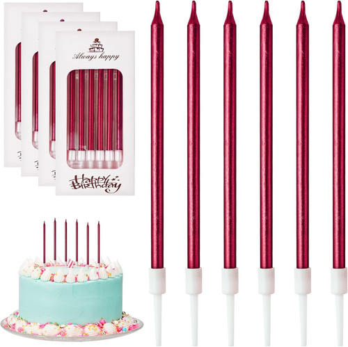 Birthday cake candles tall - candles,,