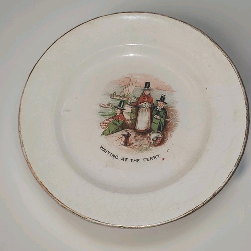 Welsh lady ceramic dish - lady,
