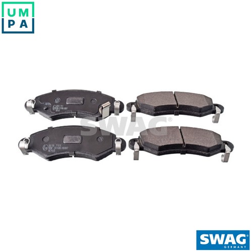 Brake pad set - pad,