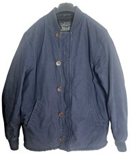 Vintage Fashion Levi`s Levis US Navy N1 N3 Sherpa Deck Jacket Coat Size M (6)