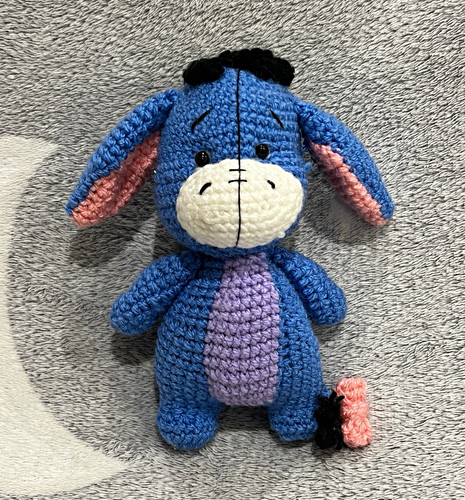 Handmade crochet eeyore - 💙handmade,