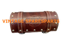 Pure Leather Tool Roll With