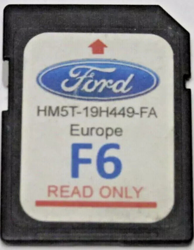 Genuine ford sat nav card - genuine,