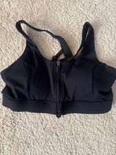 Women Zip Front Sports Bra