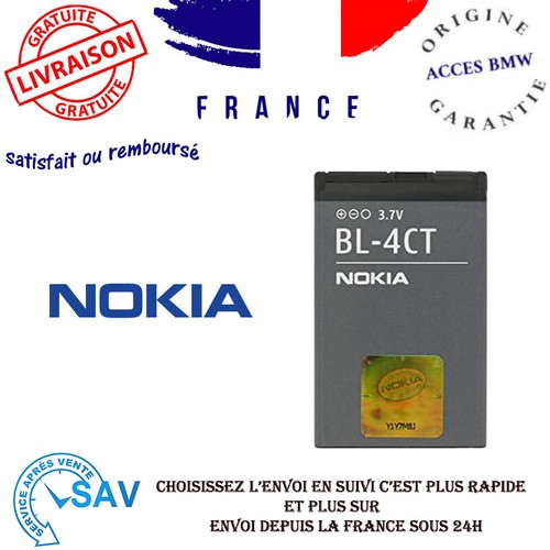 Battery 4ct for nokia - bl-4ct, 6600