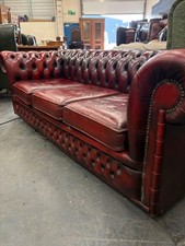 Vintage 3 Seater Chesterfield