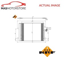 A/C AIR CON CONDENSER NRF 35850 P NEW OE REPLACEMENT