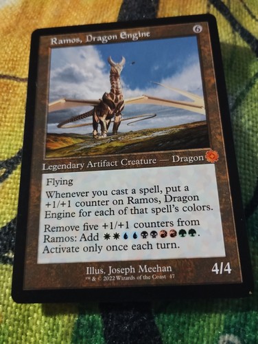 Retro ramos dragon - retro, engine