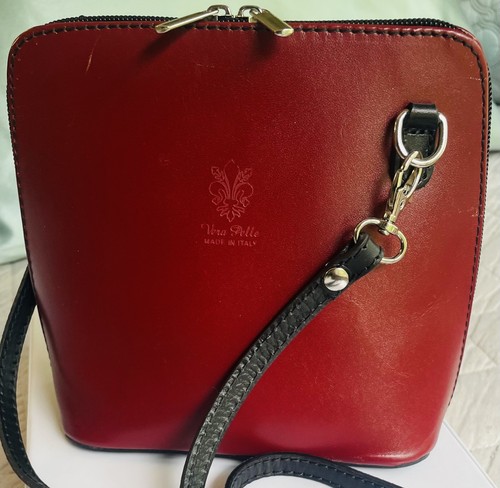 Nwt real leather - vera, pelle