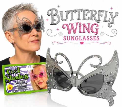Butterfly wing sunglasses - butterfly,