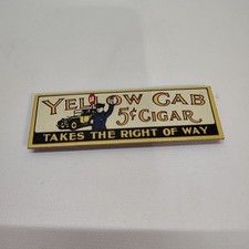 Vintage yellow cab cigar - vintage,