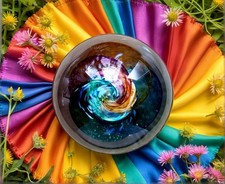 SELKIRK GLASS PAPERWEIGHT Mascot SCOTLAND 2005 VINTAGE RARE VG++