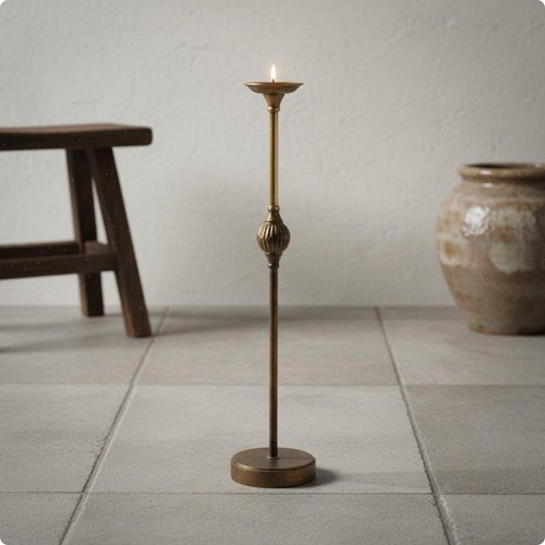 Floor standing candle stand - floor-standing,